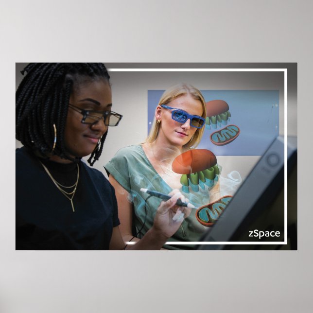 zSpace-Poster - vetenskap Poster (Framsidan)