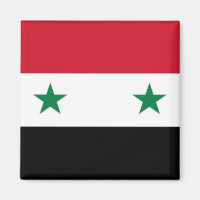 zSY001 Syrian FLAGGA Syrien, Fridge