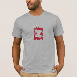 ZTee med Z-frimärket beklär, logotypbaksida T-shirt