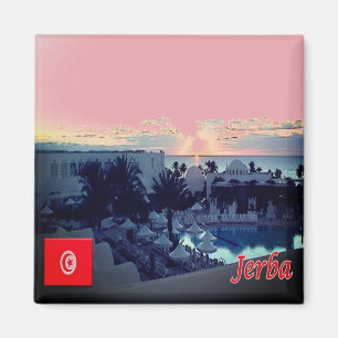 zTN006 DJERBA, Tunisien, Afrika, Fridge Magnet