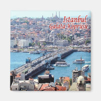 zTR016 ISTANBUL GALATA BRIDGE, Turkiet, Fridge
