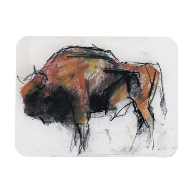 Zubre Bialowieza Magnet (Horisontell)