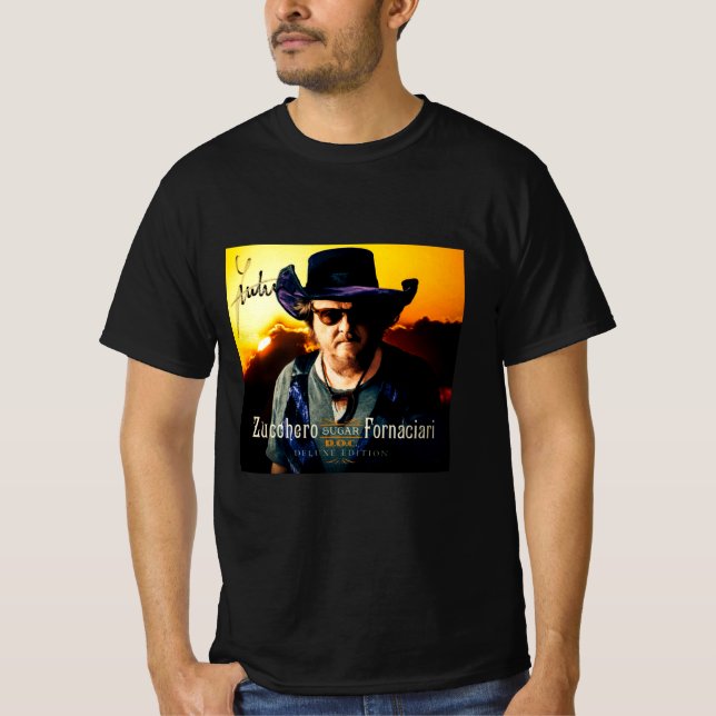 Zucchero Sugar fornaciari Doc T Shirt (Framsida)