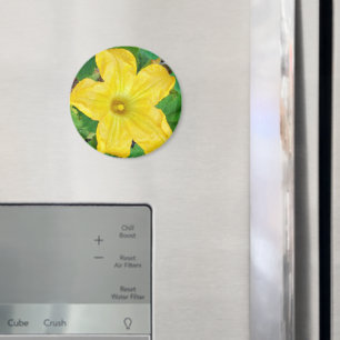 Zucchini Flower Magnet
