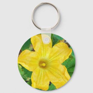 Zucchini Flower Nyckelring