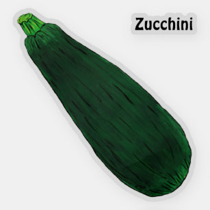 Zucchini Klistermärken