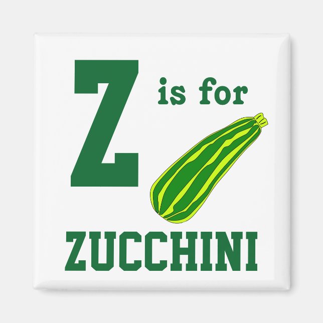 Zucchini Magnet (Framsidan)