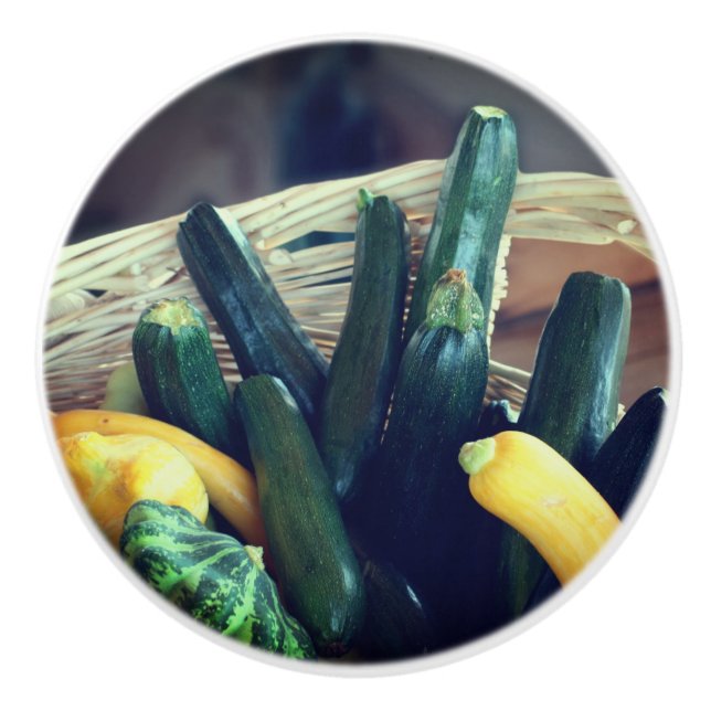 Zucchini Sommartorg Gourds Vegetables Knopp (Framsidan)
