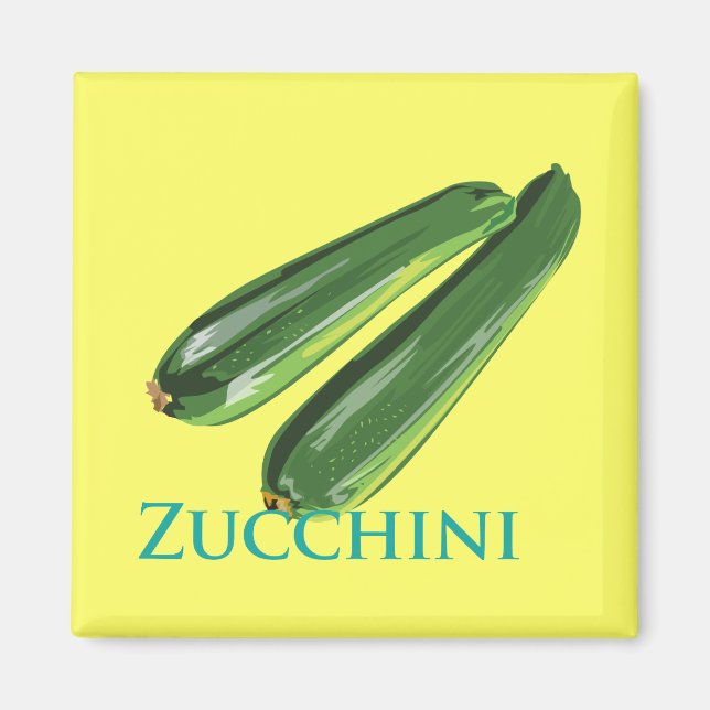 Zucchini Squash Magnet (Framsidan)