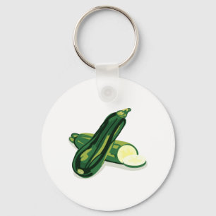 Zucchini Vegetabiliskt Nyckelring