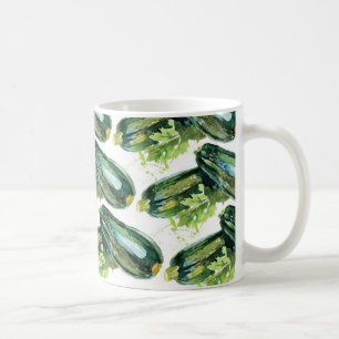Zucchini Vegetables Zucchini Vegetable Vegetarian Kaffemugg