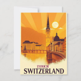 Züch Schweiz Vintage resor Art Vykort
