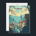 Züch Schweiz Vintage resor Art Vykort<br><div class="desc">Züch Schweiz Vintage resor Art</div>