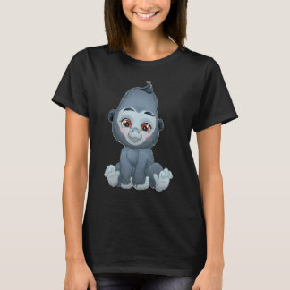 Zuckersüßer Baby Gorilla T Shirt