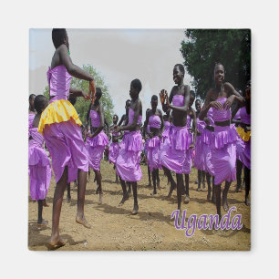 zUG004 UGANDA,Cultural Firande, Afrika,Fridge Magnet
