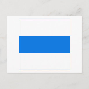 Zug Flagga Vykort