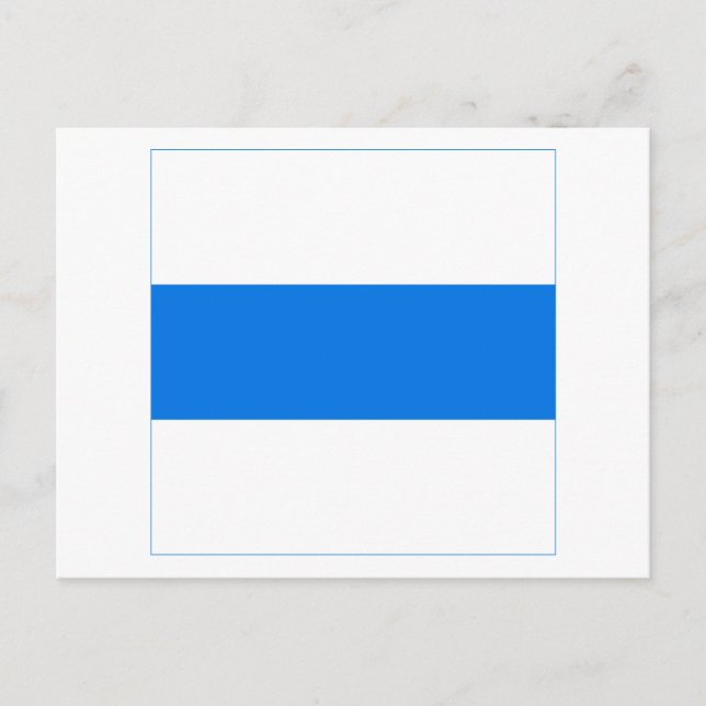 Zug Flagga Vykort (Framsida)