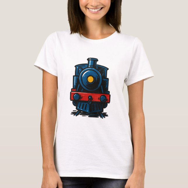 Zug/Train T Shirt (Framsida)