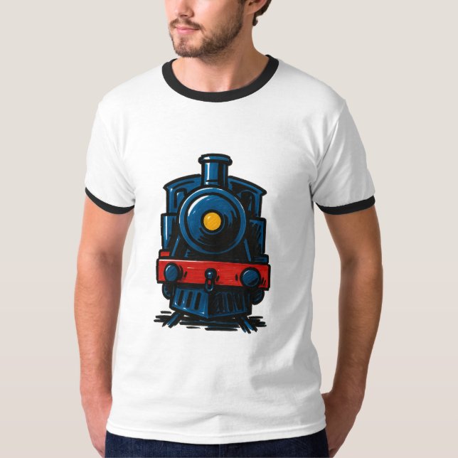Zug/Train T Shirt (Framsida)