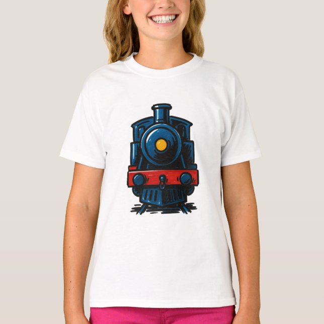 Zug/Train T Shirt (Framsida)