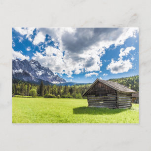 Zugspitze Alm Panorama Garmisch-Partenkirchen Post Helg Vykort