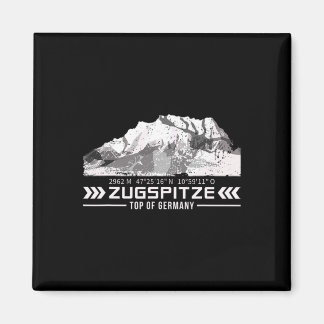 Zugspitze Alps Wetterstein Mountains Hiking Climbi Magnet