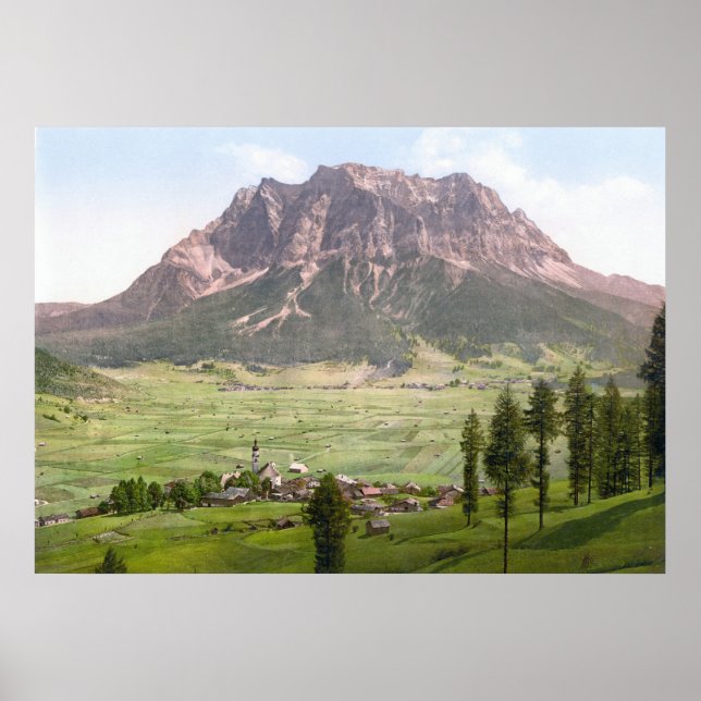Zugspitze Poster (Framsidan)