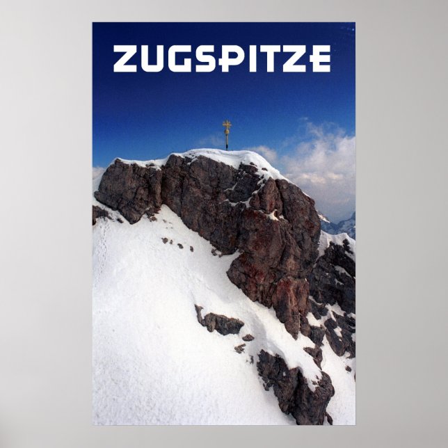Zugspitze Poster (Framsidan)