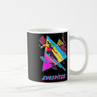 Zugspitze Retro Skidåkare Skid Design Inspirerad Kaffemugg