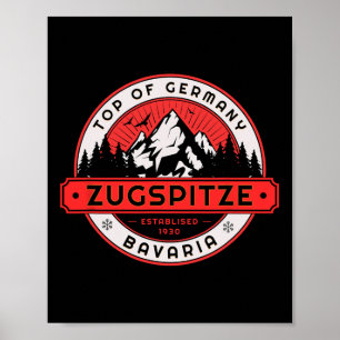 Zugspitze Ski Resort Poster