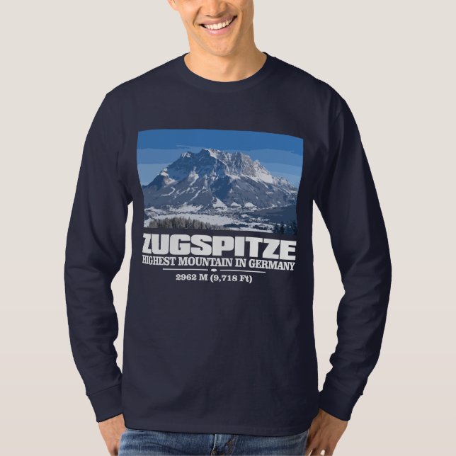 Zugspitze T Shirt (Framsida)