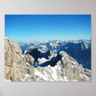 Zugspitze,Tyskland Poster