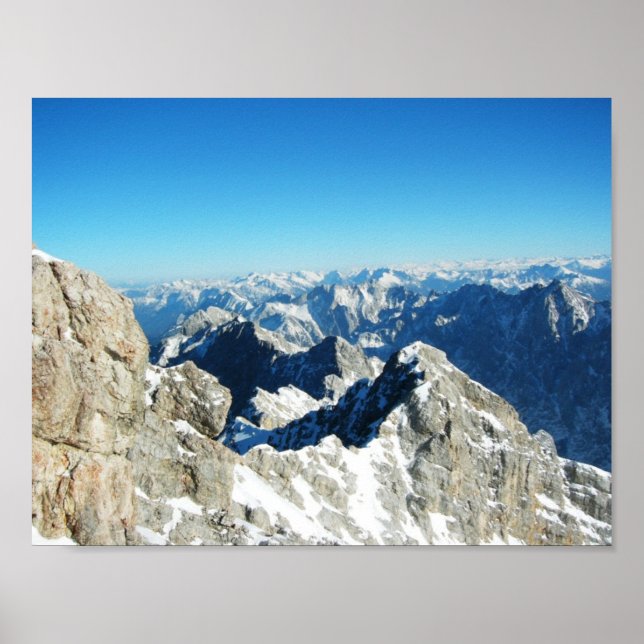 Zugspitze,Tyskland Poster (Framsidan)