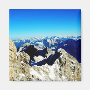 Zugspitze Tysklandare tyska Alpernor Magnet