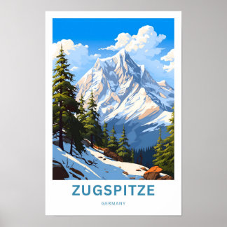 Zugtrots Tyskland reseutskrift Poster
