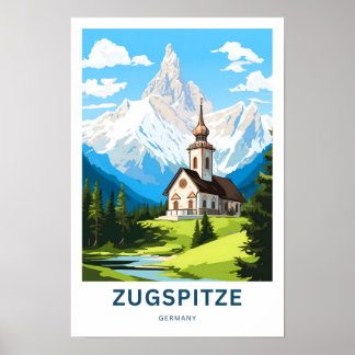Zugtrots Tyskland reseutskrift Poster