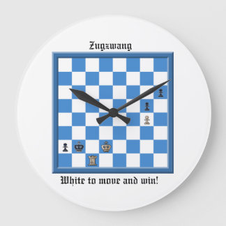 Zugzwang Chess Puzzle Stor Klocka