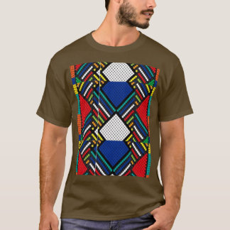 Zulu African Mönster Graphic T Shirt