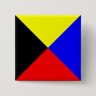 Zulu ICS marin signalflagga Knapp