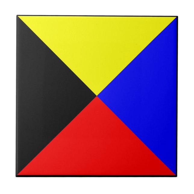ZULU KAKELPLATTA (Framsidan)