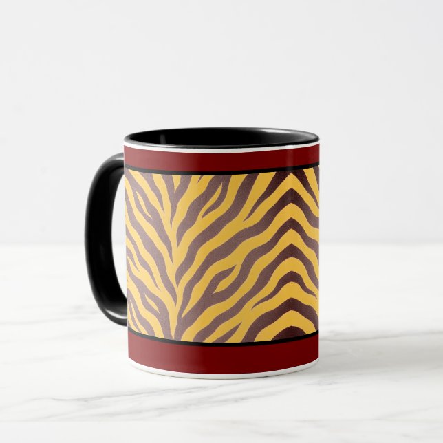 "ZULU PRINT" - 11 OZ. COFFEE MUG MUGG (Framsida vänster)