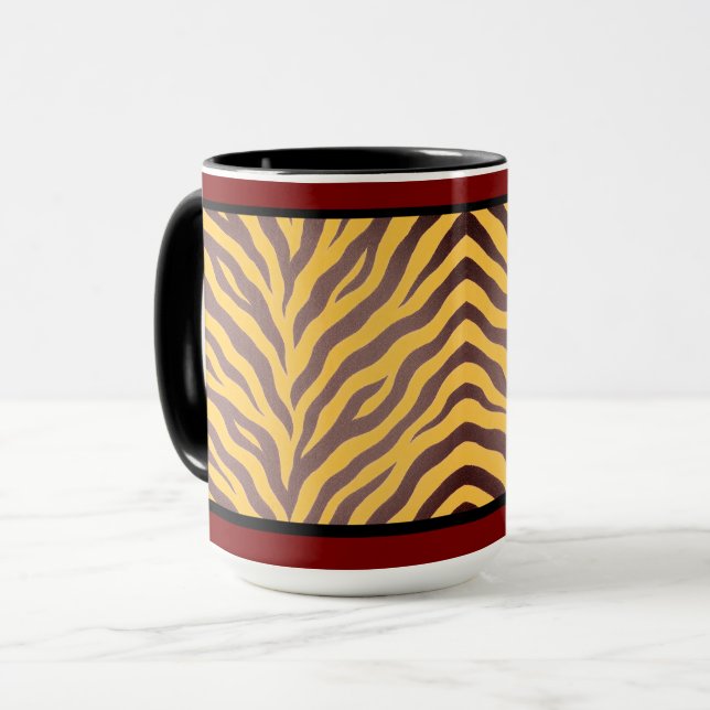 "ZULU PRINT" - 15 OZ. COFFEE MUG MUGG (Framsida vänster)
