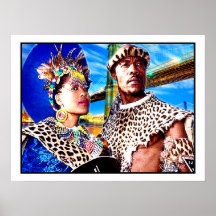 Zulu Warrior och Hans Queen: