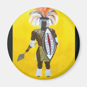 Zulukrigare Magnet