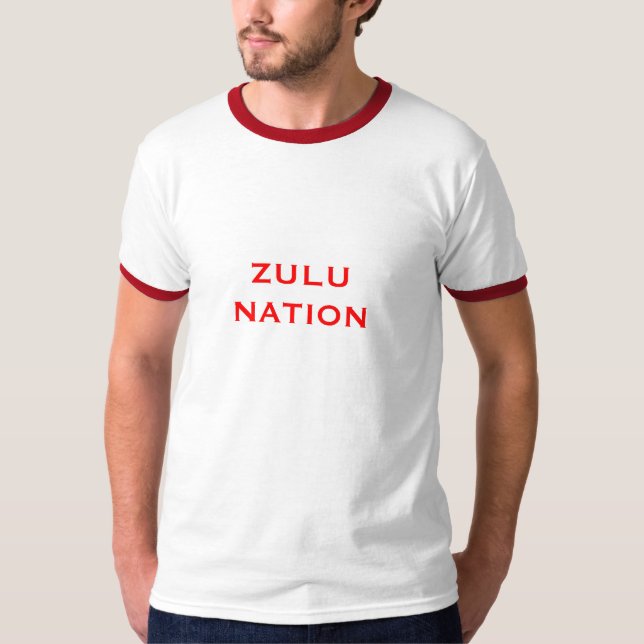 ZULUNATION TEE SHIRT (Framsida)