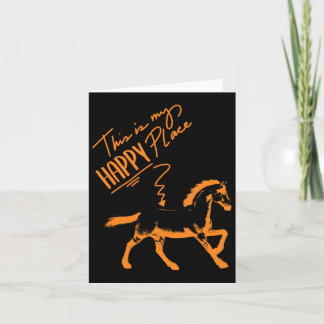 Zum Reiten Geboren Horses Girl Rider Horse Gift Kort