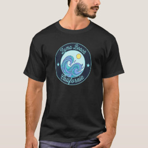 Zuma Beach Ca California Souvenir Nautical Surfer T Shirt