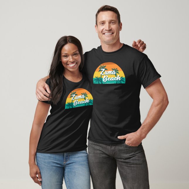 Zuma Beach California T Shirt (Unisex)