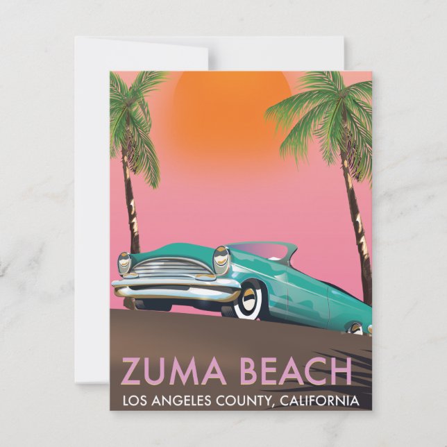 Zuma Beach Los Angeles County (Framsida)