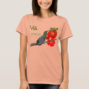 Zumbador Verde de Puerto Rico/Grönt Mango Shirt T-shirt